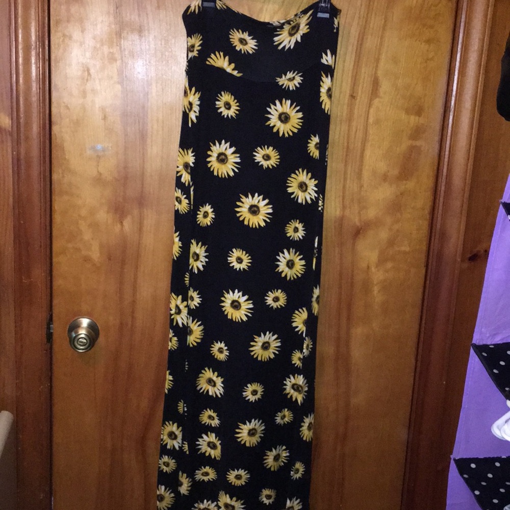 Sunflower maxi skirt